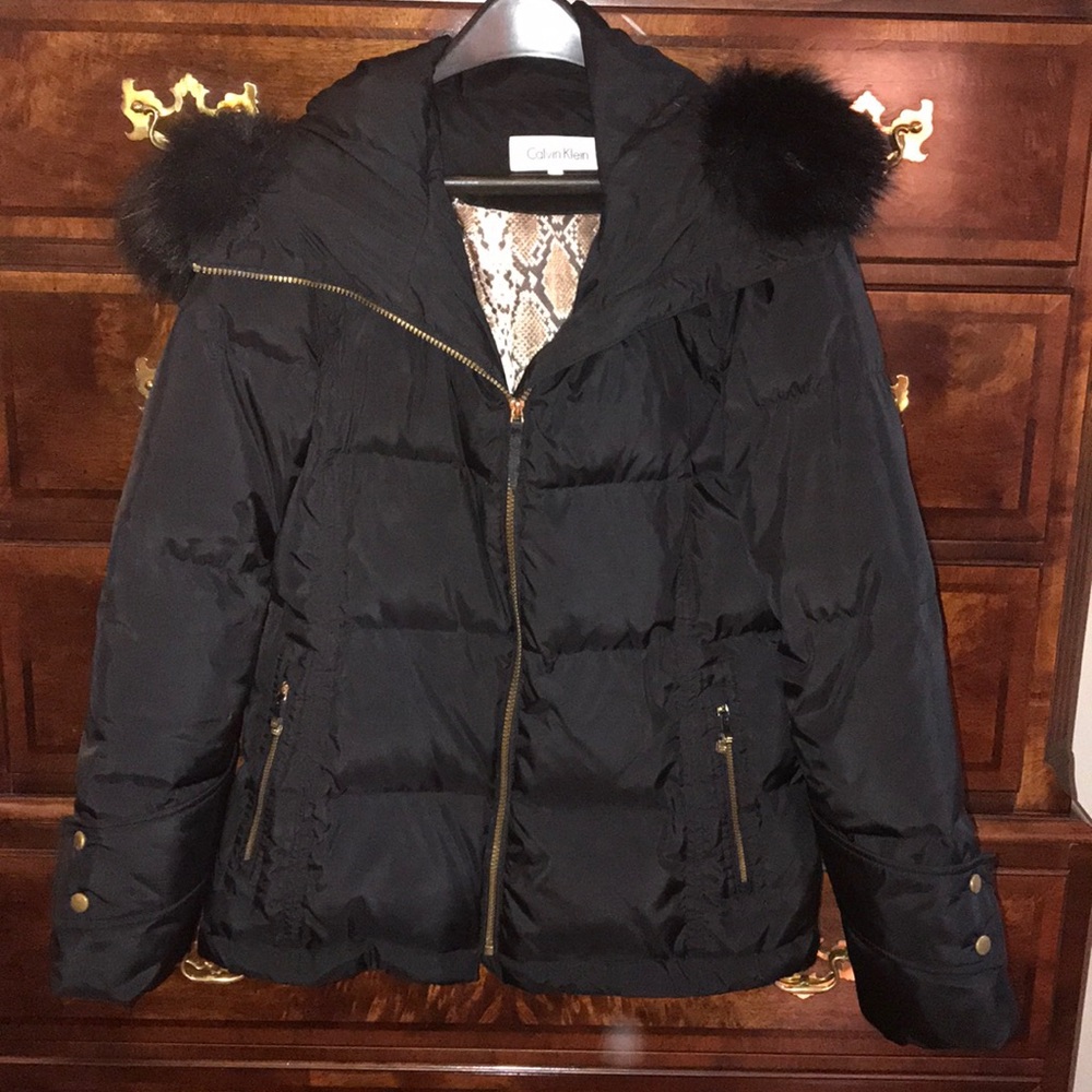 Calvin Klein down coat